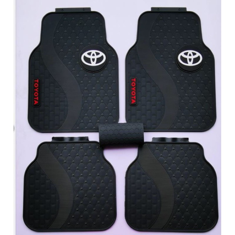 KARPET MOBIL IMPOR / DENGAN LOGO NAMA MOBIL / CAR MAT UNIVERSAL PREMIUM QUALITY