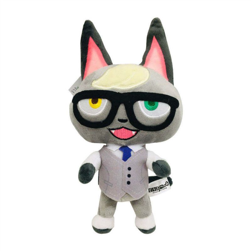 Animal Crossing Stitches Bob Marshal Raymond 8&quot; Plush Toy Stuffed Doll Figure