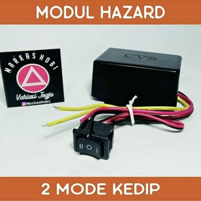 MODUL HAZARD TOURING FLASHER 2 MODE KEDIP