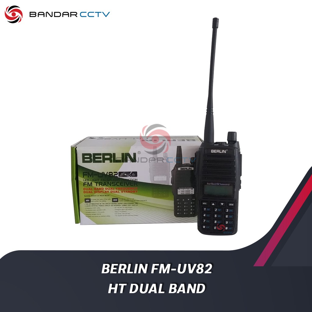Handy Talky Berlin FM-UV82 HT Dual Band
