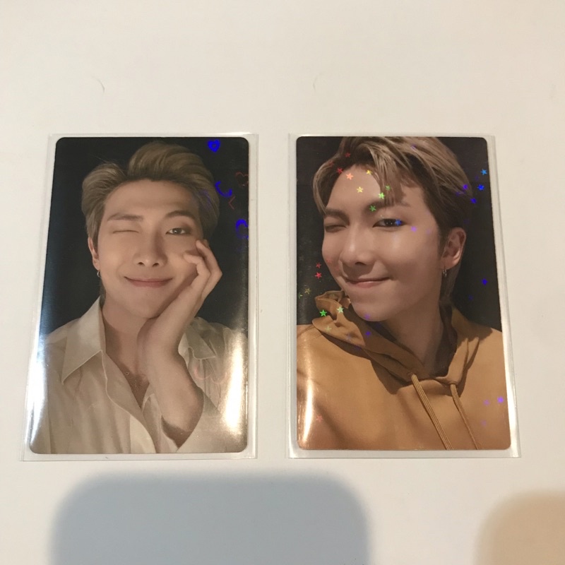 namjoon rm lucky draw ld be deluxe japan fc umj pc photocard