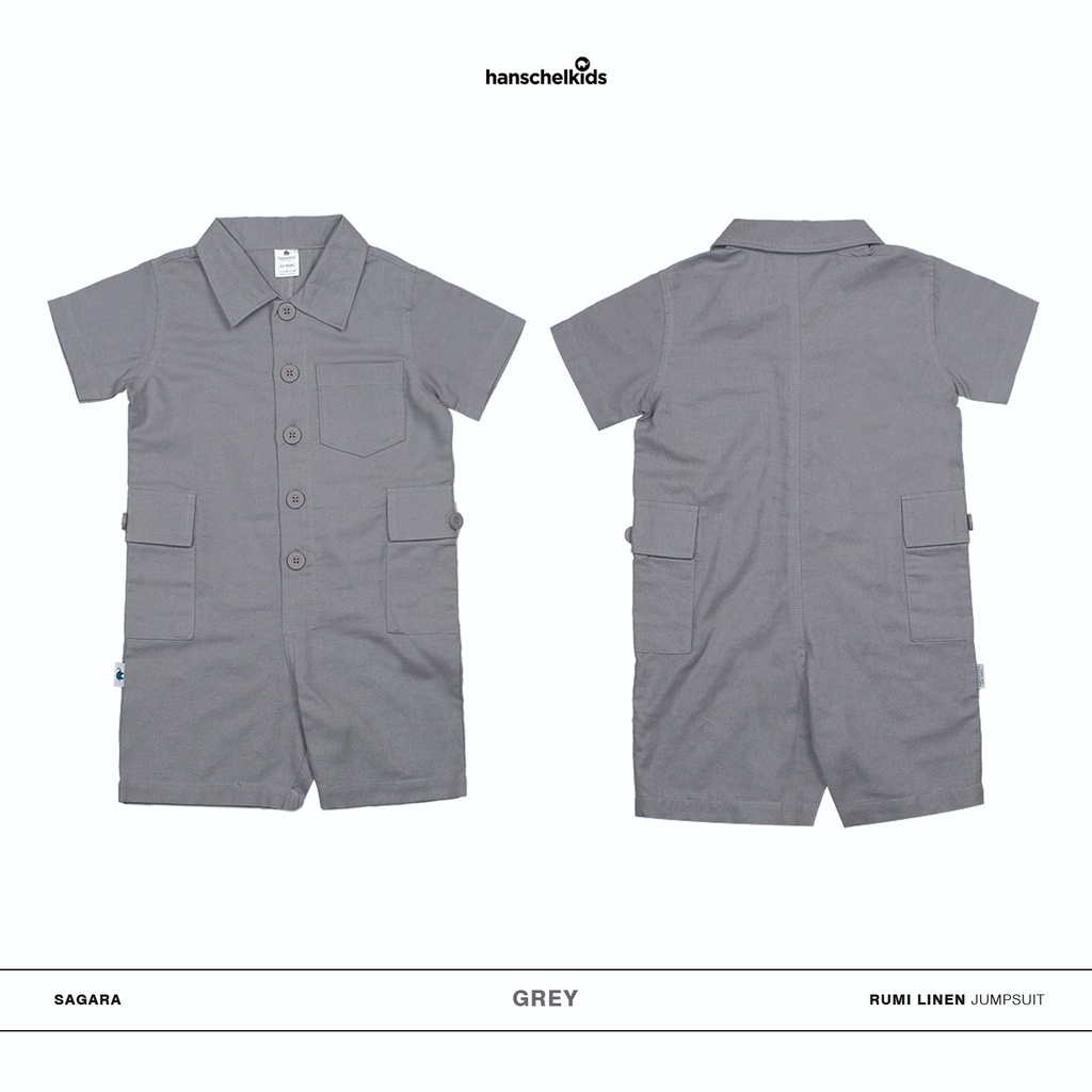 Hanschelkids - Sagara Jumpsuit ( Pakaian Anak 1-5 Tahun )-3