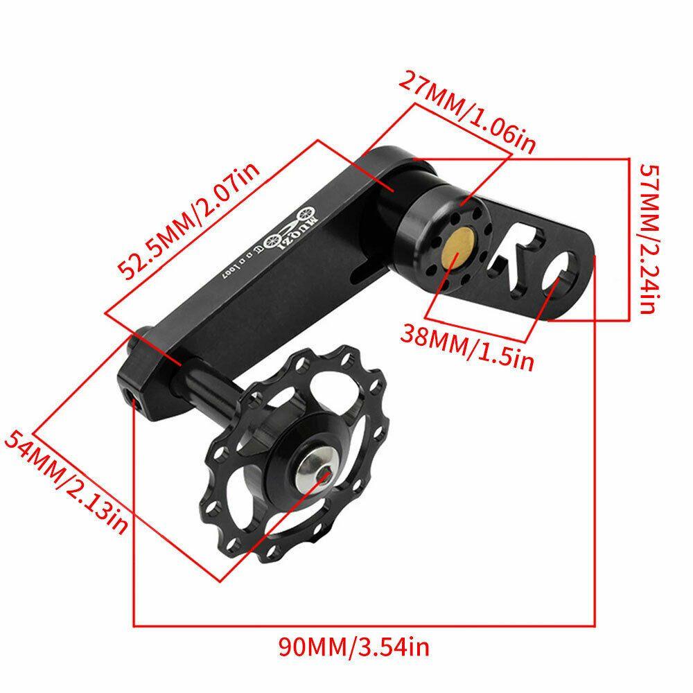 R-FLOWER Rantai Sepeda Tensioner Bersepeda Aksesoris Sepeda MTB Tahan Lama