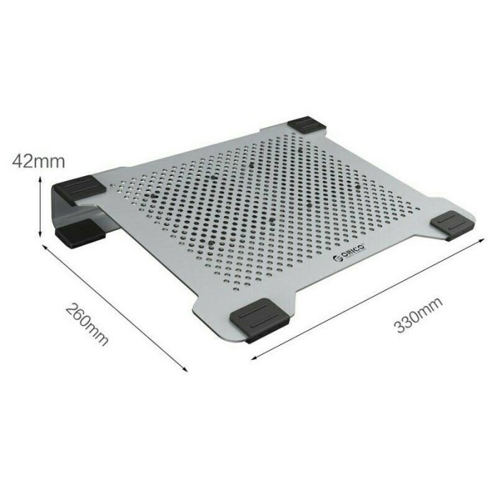 Cooling Pad ORICO NA15-SV Full Alluminium Double Fan Cooler - ORIGINAL