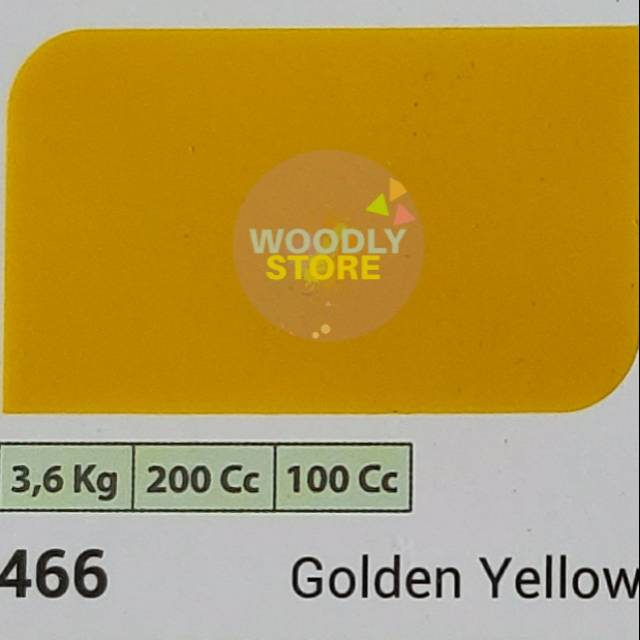 

AVIAN GOLDEN YELLOW 466 CAT MINYAK CAT BESI DAN KAYU 200ml