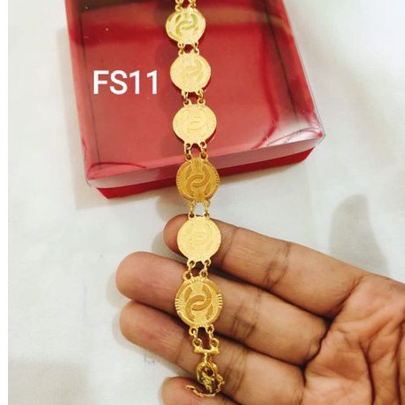 GELANG KOIN REPLIKA EMAS