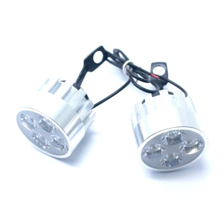 lampu tembak 4 mata LED LAMPU SOROT UNIVERSAL ALL MOTOR 2PC LAMPU TEMBAK ALL MOTOR LED
