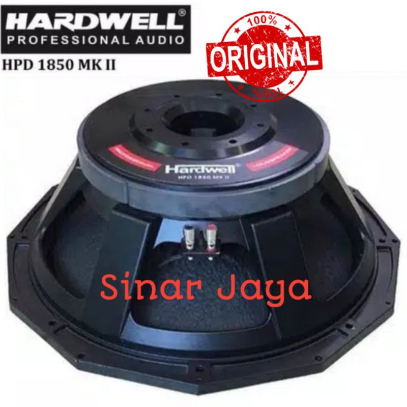 HARDWELL HPD1850 HPD 1850 MK II SPEAKER KOMPONENT 18 INCH ORIGINAL