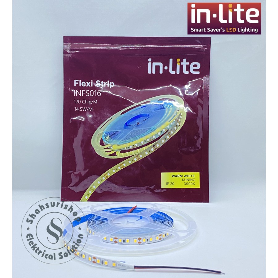 INLITE FLEXI STRIP LED STRIP INFS016 120 CHIP/M 14.5W/M IP20 DC 12V