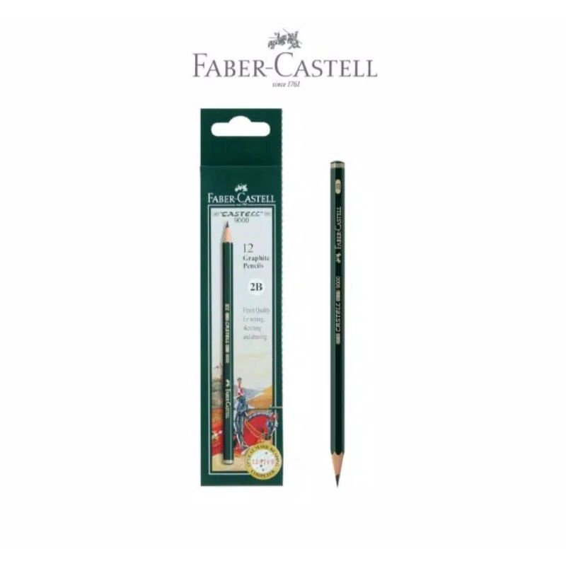 

1pcs Pensil 2B FABER CASTEL