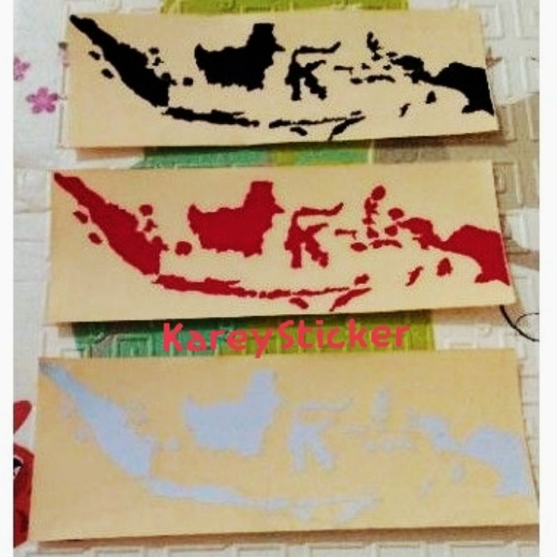 

sticker cutting PETA ukuran 10 dan 20