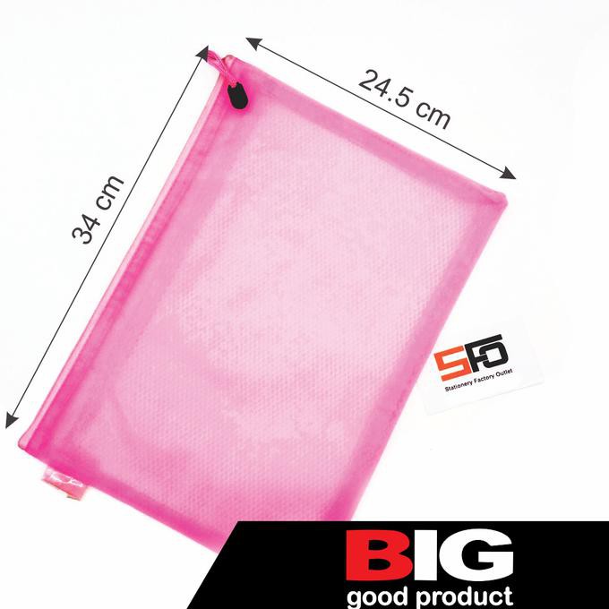 

Buruan Serbu] Pocket File Big A4 (9001) - Merah Muda
