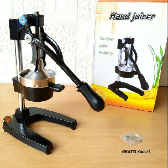 HIGH QUALITY mesin alat peras jeruk manual / Perasan jeruk manual stainless / pemeras jeruk buah / pembuat jus manual cor tebal / alat press jeruk peras stainless / hand juicer manual