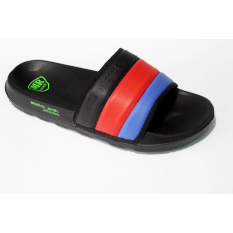 Sandal Pria Slide Slip on Sendal Anti Licin Ringan Selop Gokar masterwonk