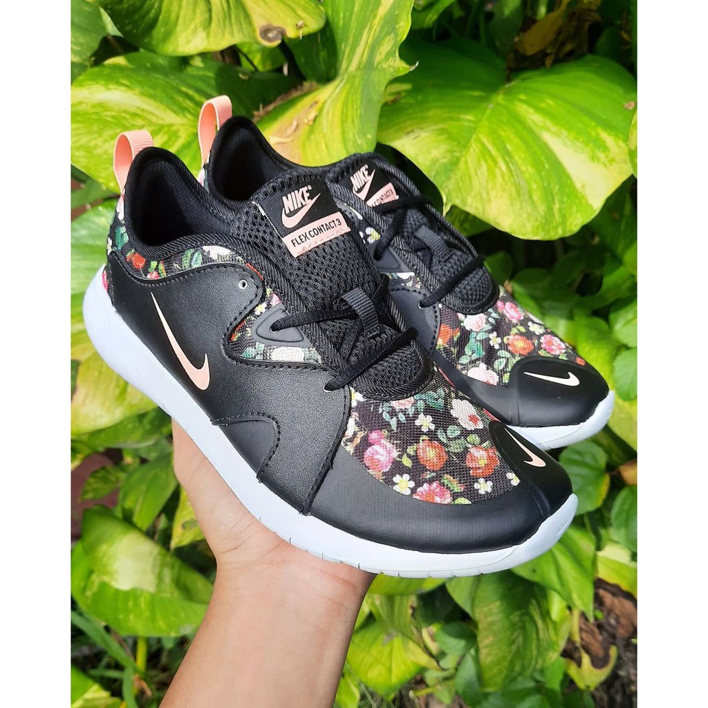 Nike Flex Contact 3 VF (GS) Black Pink Tint 100% Original