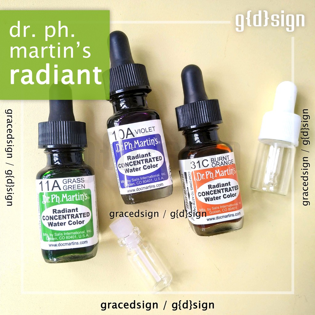 

Dr. Ph. Martin's - Radiant Concentrated Watercolor - Share in Bottle
