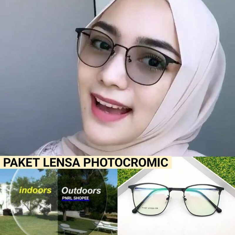 KACAMATA 1157cikkii FREE LENSA PHOTOCROMIC Termurah