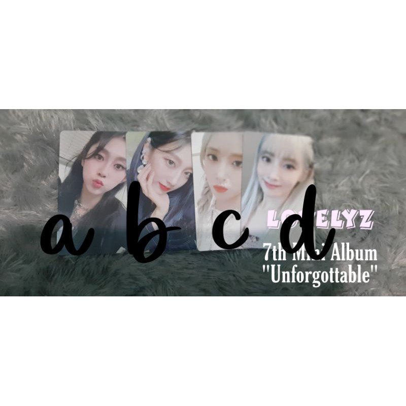 photocard lovelyz