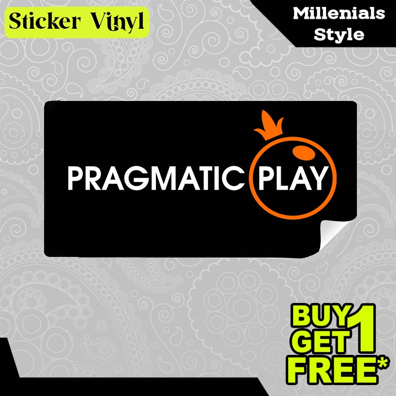 

Stiker Sticker Pragmatic Play Game Slot Aesthetic Bahan Vinyl Satuan Anti Air