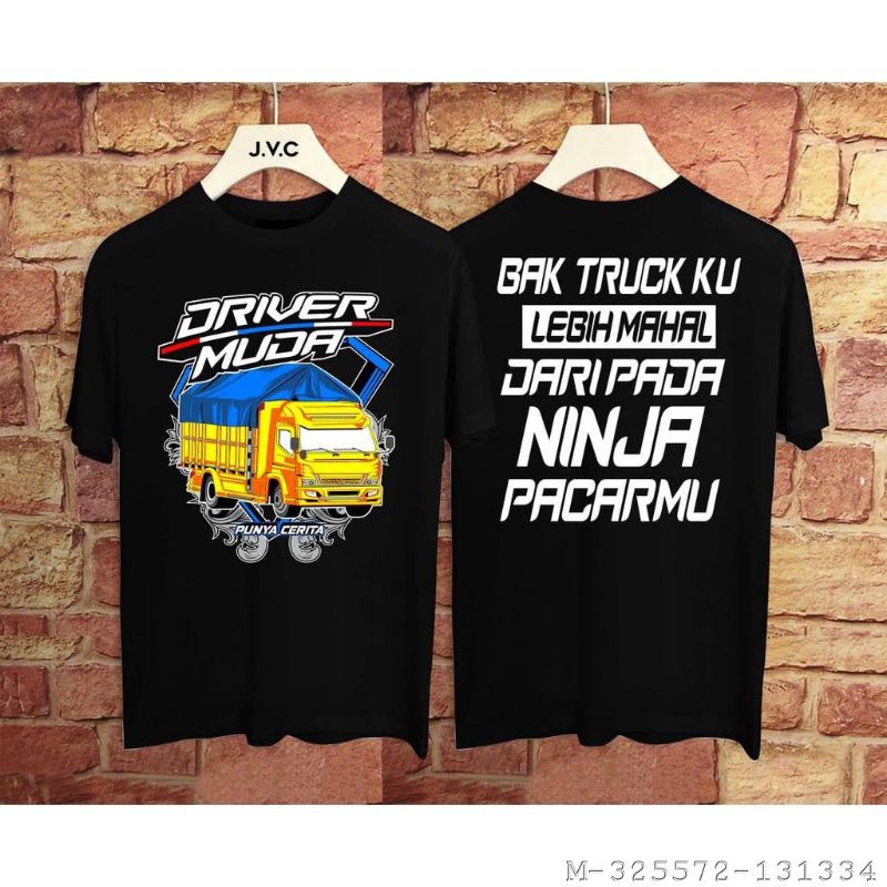 ATASAN PRIA KAOS DRIVER MANIA COTTON COMBED VPHA-148Kaos: Gambar1, Gambar2, Gambar3, Gambar4, Gambar