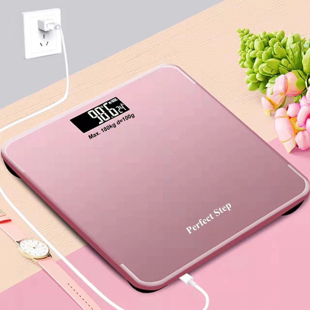 timbangan badan digital usb 180 kg timbangan badan digital baterai anti pecah free buble wrap