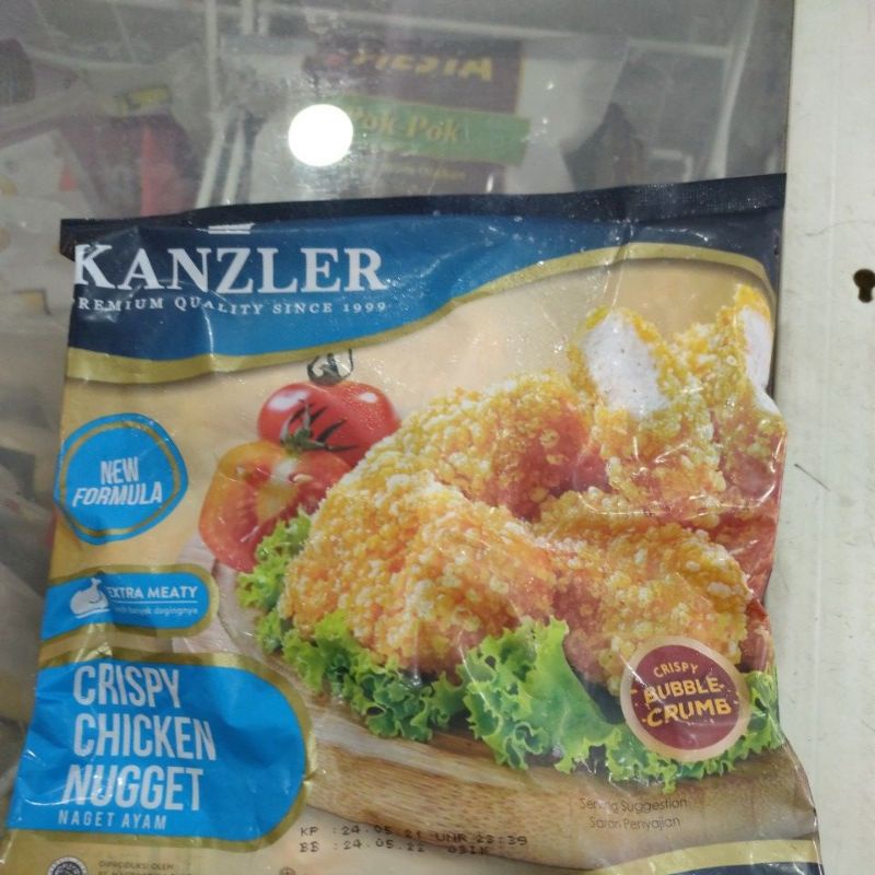 

Kanzler crispy chicken nugget 500gr