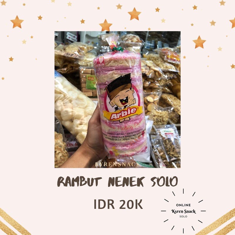 

RAMBUT NENEK ASLI SOLO