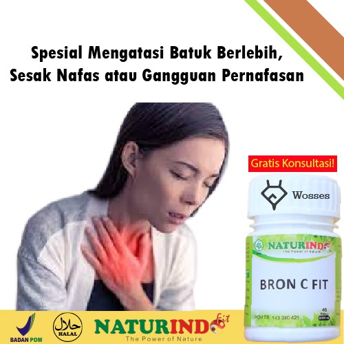

Obat Herbal Pernafasan & Paru-paru ( Bron C Fit ) Naturindo
