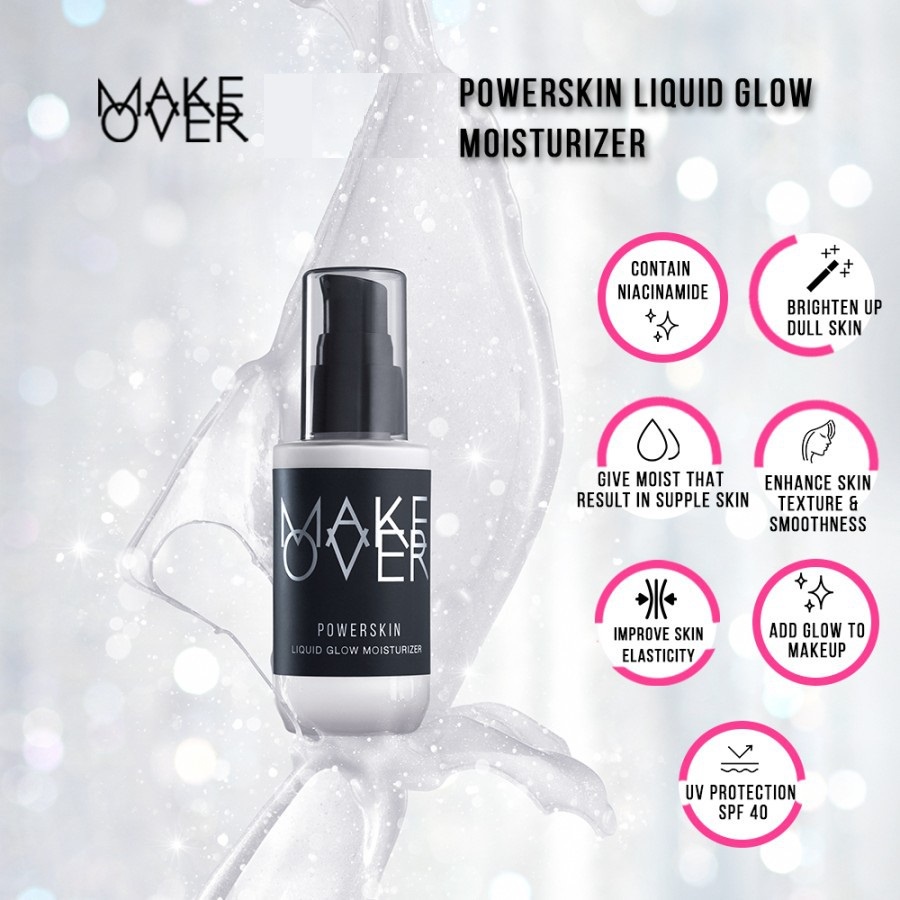 ★ BB ★ MAKE OVER Powerskin Liquid Glow Moisturizer 45 ml - Face Moisturizer