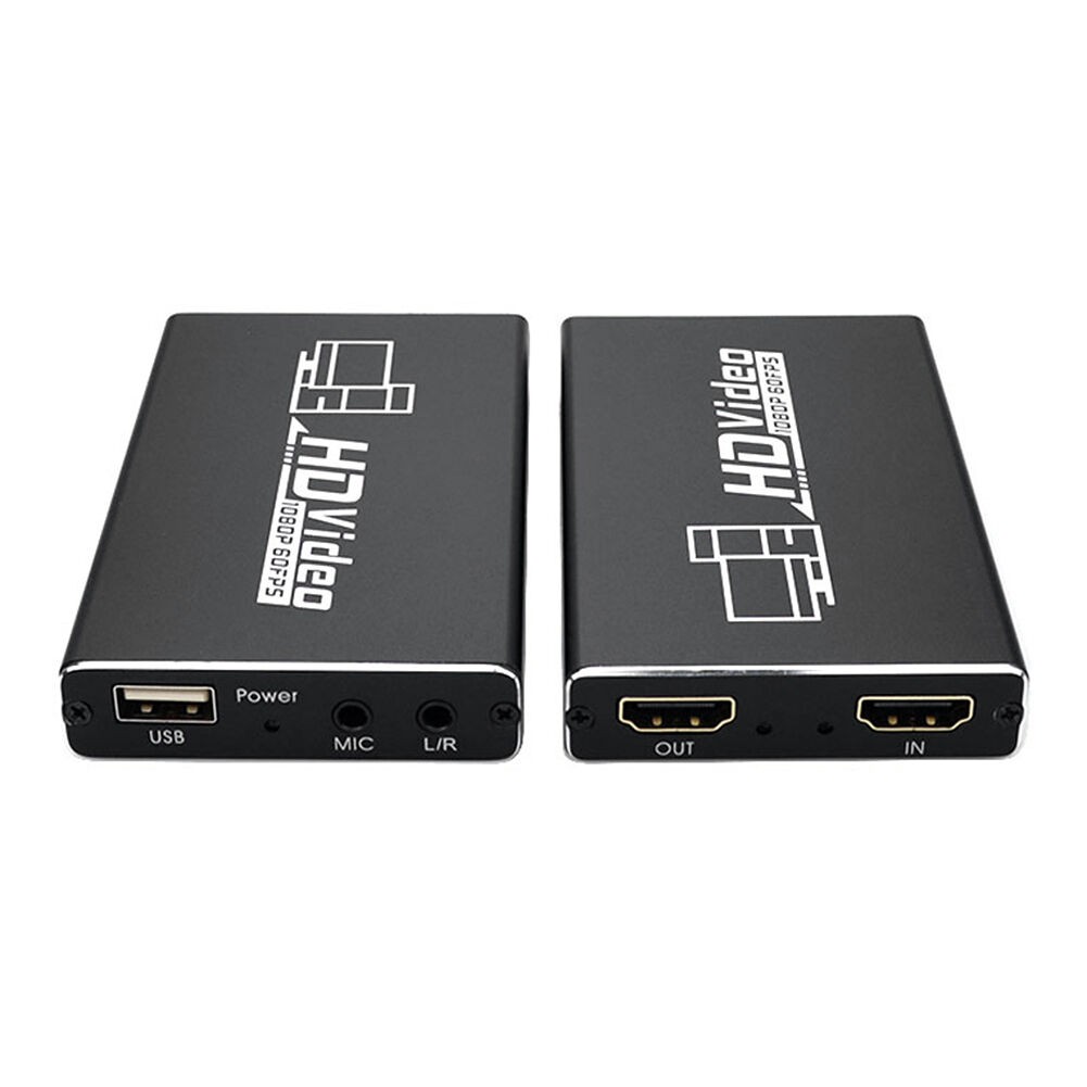 HDMI to USB 2.0 Video Capture Card MIC Input 1080P Live Video 60FPS