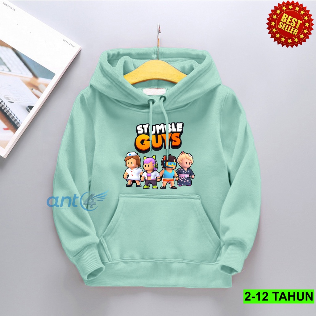 Jaket Anak Laki Laki Perempuan / Hodie Game Stumble Anak Usia 2 3 4 5 6 7 8 9 10 11 12 Tahun / SWITER Anak Wanita