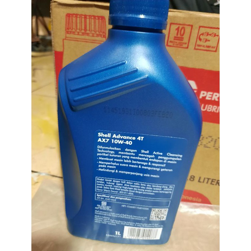 oli shell ax7 1liter