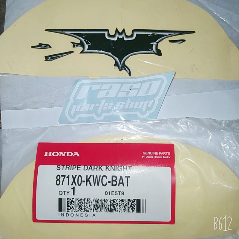 stripe dark knight cs1 batman original 871X0-KWC-BAT