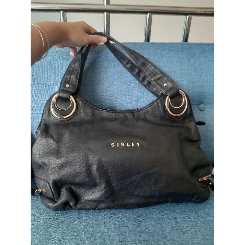 Preloved Tas Sisley Kulit mantul