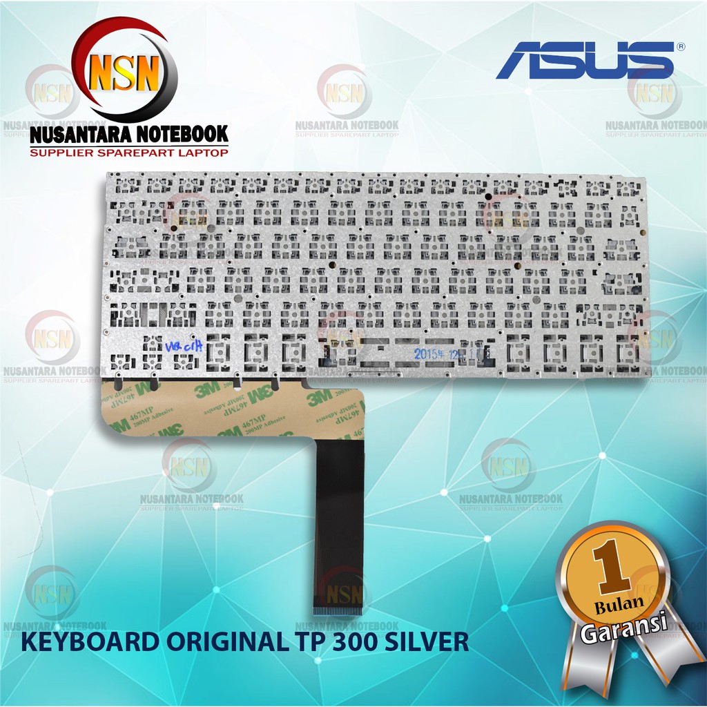 Keyboard Original Asus TP300 TP300L TP300LA TP300LD TP300LJ - Silver