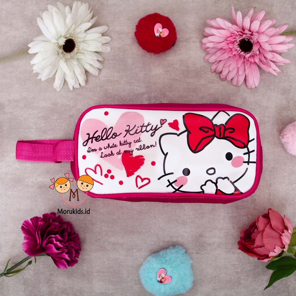 

MORUKIDS - KOTAK PENSIL ANAK CEWEK HELLO KITTY TEMPAT PENSIL ANAK TERMURAH