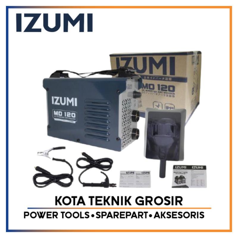 New Mesin las Izumi 900watt MO120 Travo Las Inverter 120A IZUMI (900watt) Mesin Las Listrik