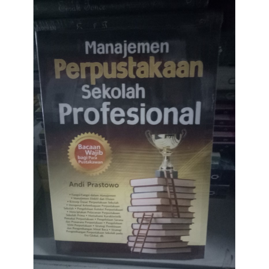 Jual Buku Manajemen Perpustakaan Sekolah Profesional Best Promo ...