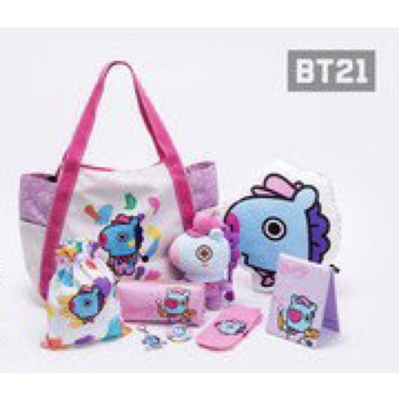 READY STOCK OFFICIAL SHARING BT21 MANG - HAPPY BAG LOFT JAPAN