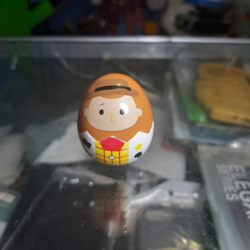 mainan anak / dikoleksi disnep disney woody toys story collectible egg tsum tsum chacha