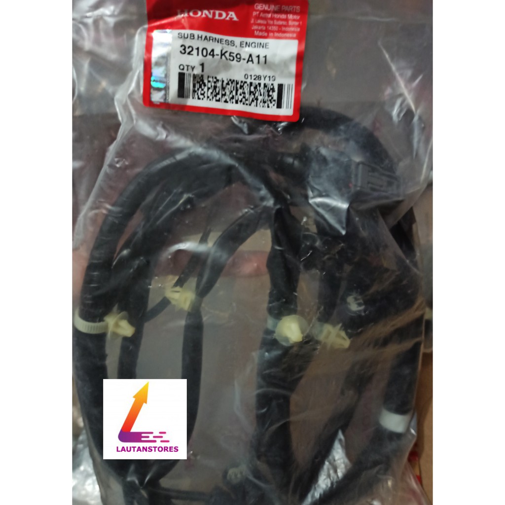 32104-K59-A11 Kabel Body Engine Vario 150 LED Pertama
