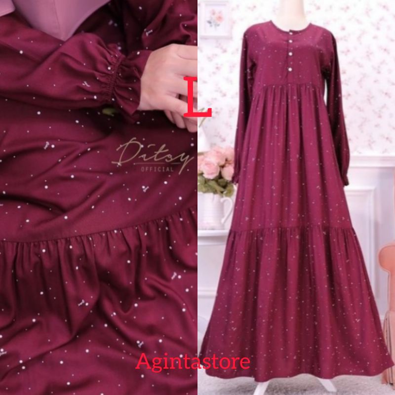 Punto Maroon NG size L by Ditsy