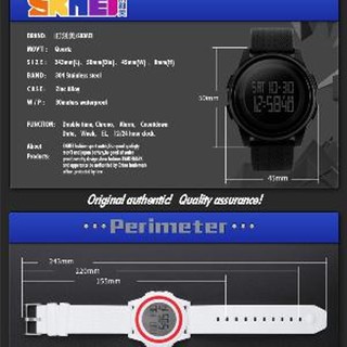 Murah SKMEI DG1206 Jam Tangan Digital Pria Wanita 1206