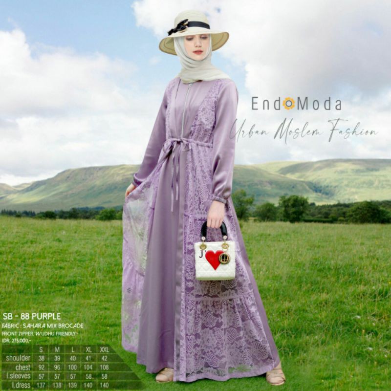 GAMIS ENDOMODA SB 88 II FORMAL STYLES &amp; SYARI