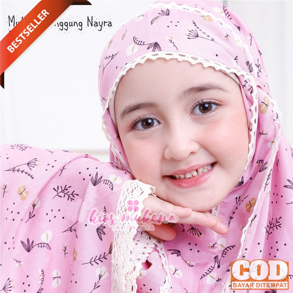 COD DEVE Mukena nayra  Anak Motif Usia 7 SMPAI 10 Tahun Mukena Anak SD Bahan Katun Rayon Adem Mukena Anak Karakter Tanggung Remaja Model FASHION WANITA MUSLIMAH