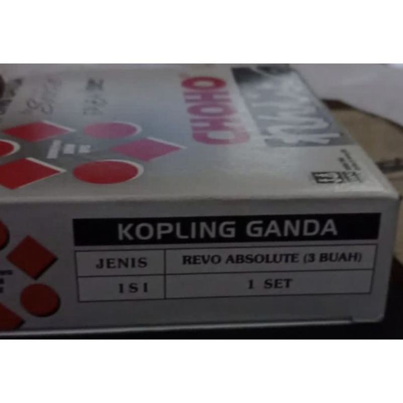 ganda kopling/kampas ganda revo abs