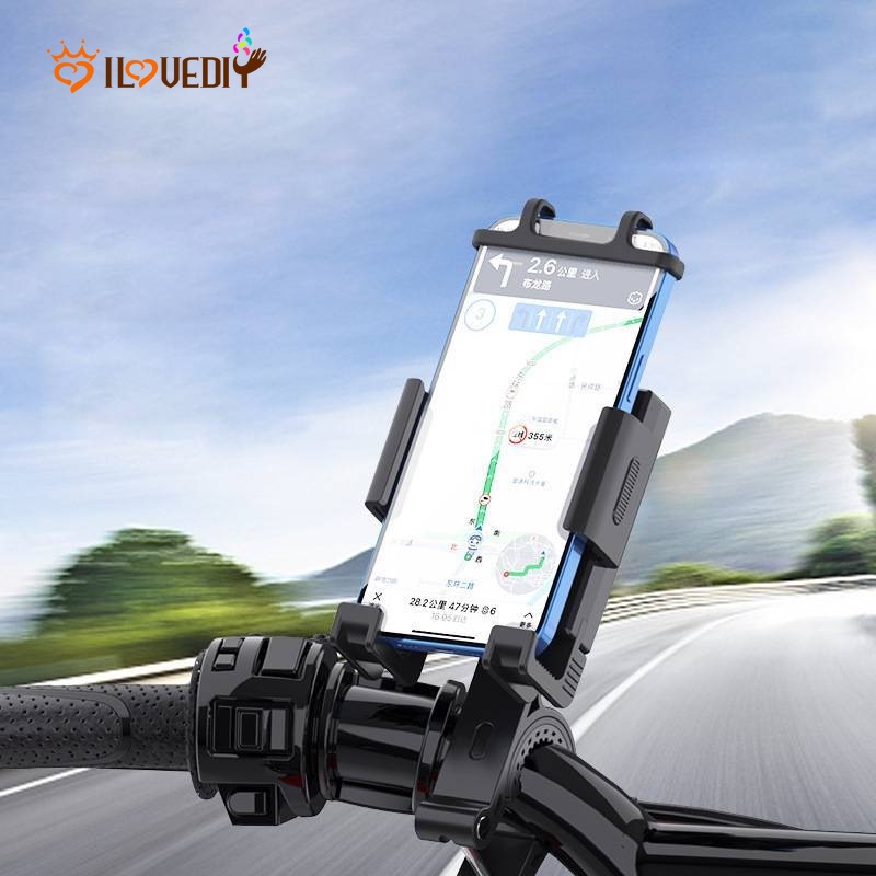 Holder Hp Universal Anti Goyang Untuk Sepeda Gunung / Motor