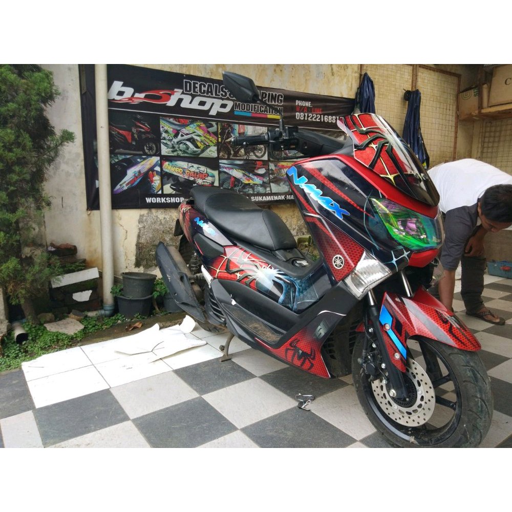 Decal Yamaha Nmax Hiu Abu Limited