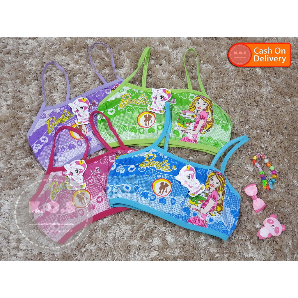 miniset anak katun impor tali kecil