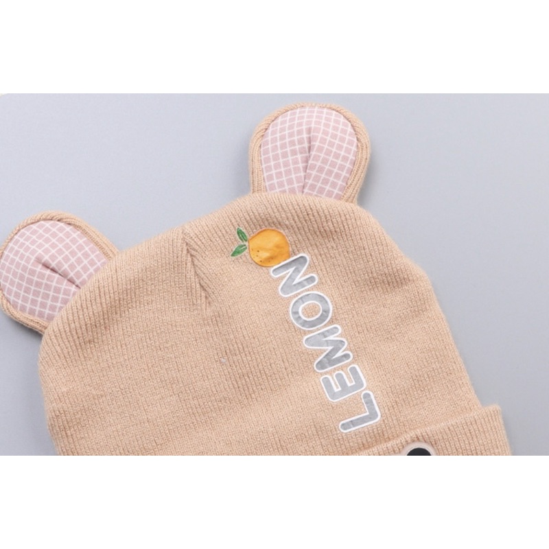 Topi Kupluk Anak Laki Laki Perempuan Unisex Bayi Impor Model Lemon Panda